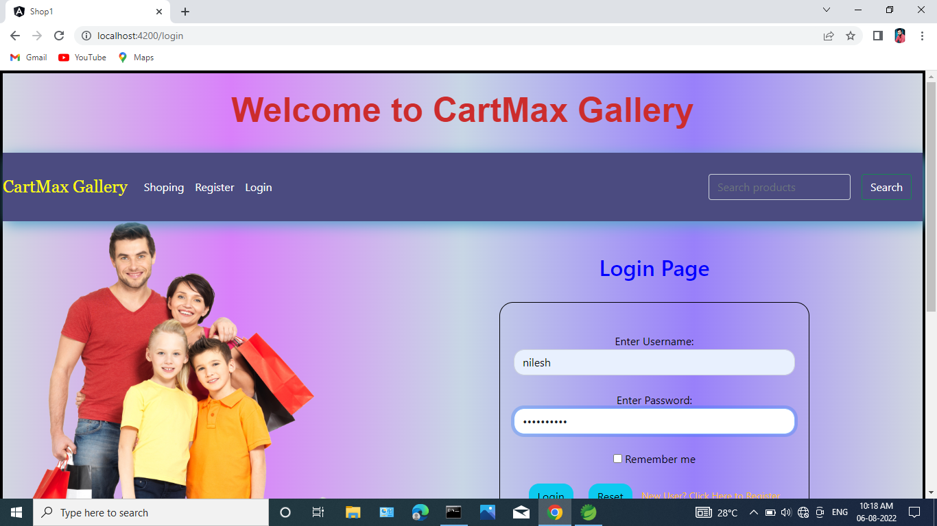 Multi Vendor E-Commerce Website